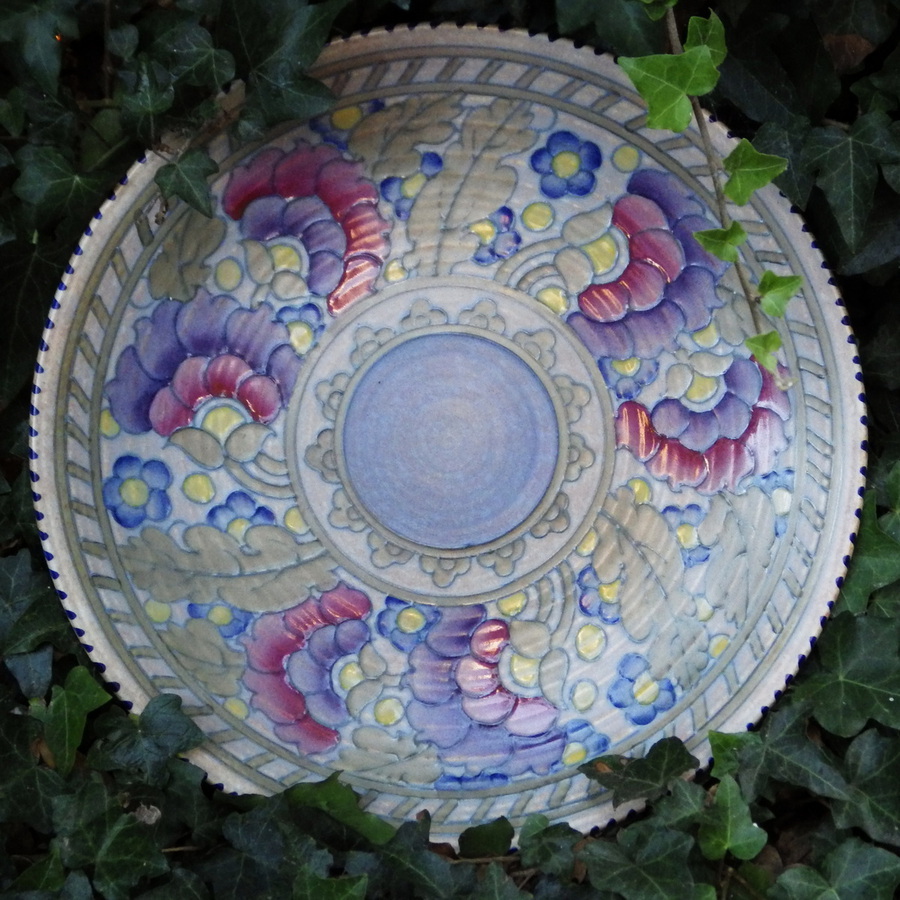 CHARLOTTE RHEAD 1930s Crown Ducal BYZANTINE CHARGER