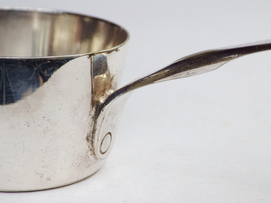 Antique MAPPIN & WEBB Antique Silver Plated BRANDY WARMING PAN