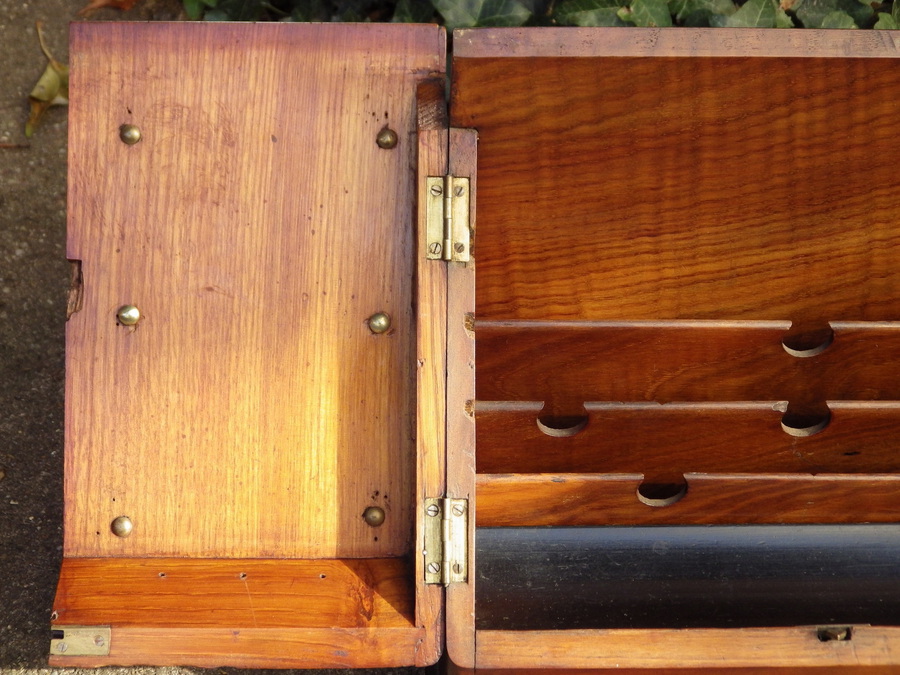 Antique VICTORIAN Antique Small Size Mahogany STATIONERY BOX