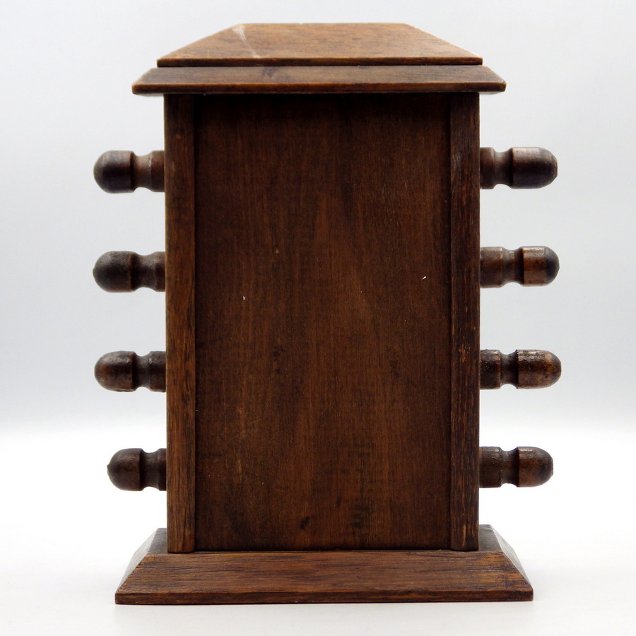 Antique EDWARDIAN Antique English Oak PERPETUAL CALENDAR