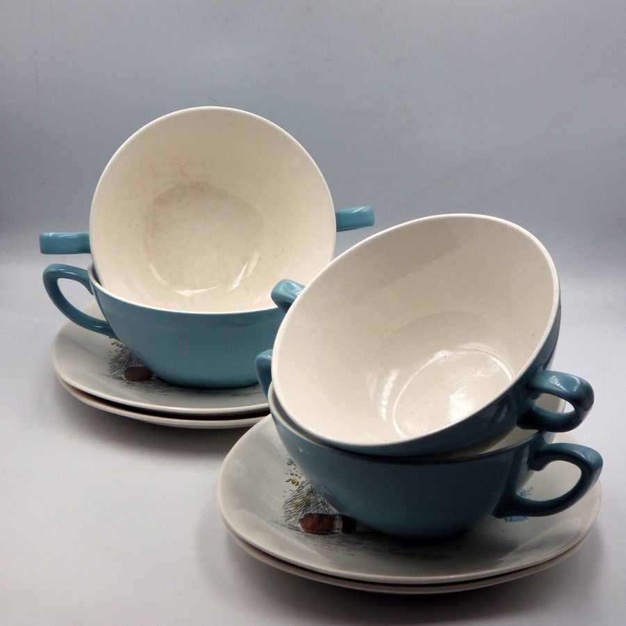 Antique MIDWINTER 1960s Hugh Casson Design CANNES DINNER SERVICE