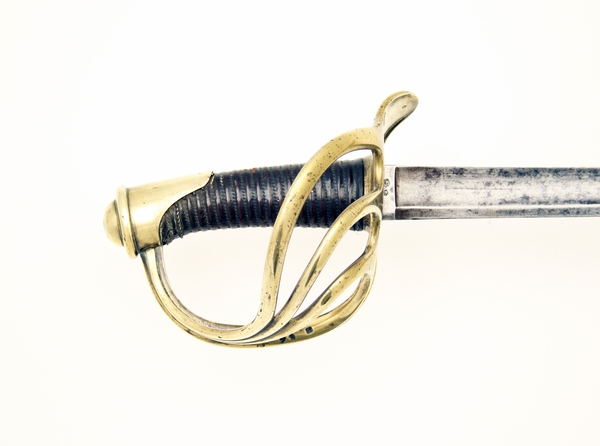 A French Cuirassier Troopers Sword, Dated 1827.