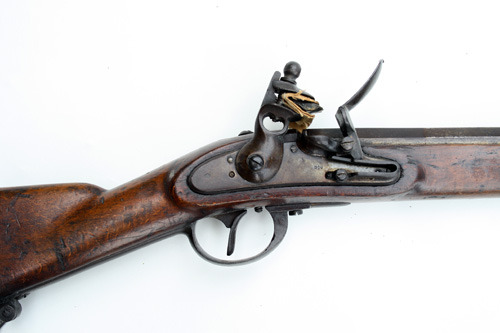 A 16-Bore Austrian Flintlock Musket, Circa 1840.