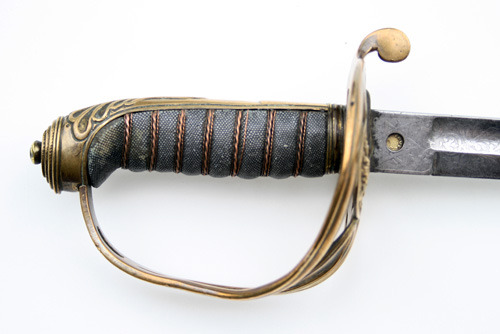 An 1854 Pattern Infantry Officers Sword.