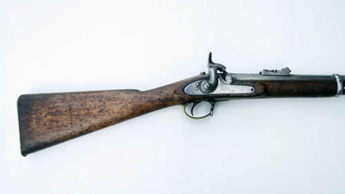 A Three-Band Enfield Rifle, Circa 1862. 