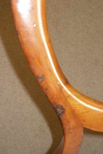 Antique SOLD-4 Victorian walnut balloon back dining chairs