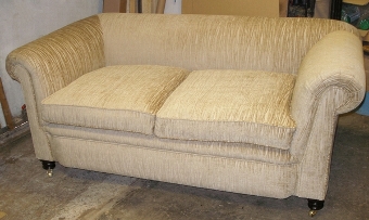 Antique SOLD-Large Victorian 2str drop arm Chesterfield