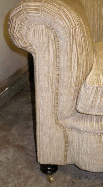 Antique SOLD-Large Victorian 2str drop arm Chesterfield