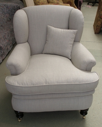 SOLD-Victorian/Edwardian winged armchair 