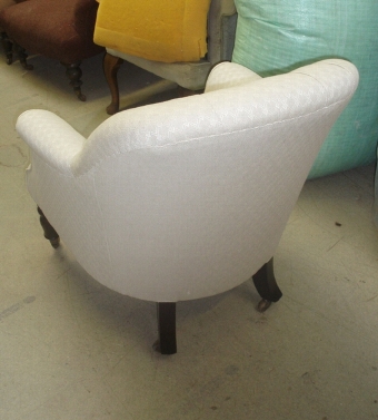 Antique SOLD-Victorian button back Armchair
