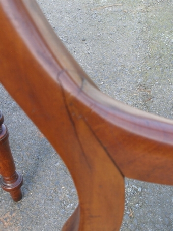 Antique SOLD-4 Victorian ballon back dining chairs
