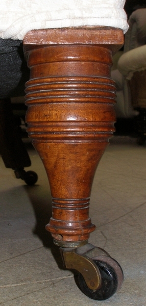 Antique SOLD-Small Victorian deep buttoned back Armchair