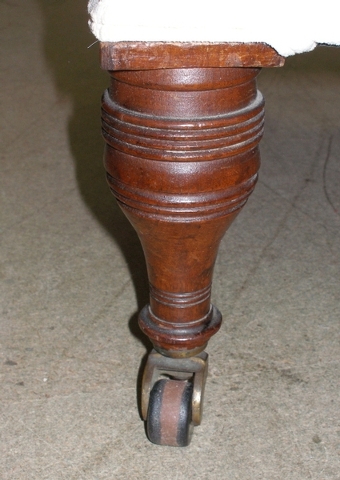 Antique SOLD-Small Victorian deep buttoned back Armchair