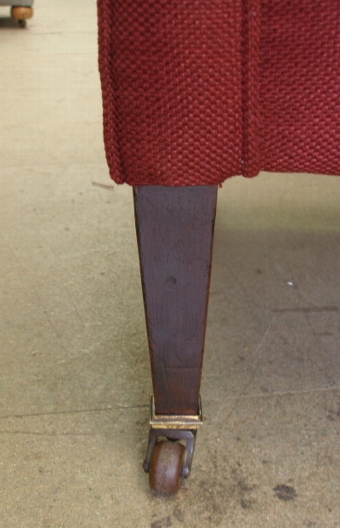 Antique Edwardian winged armchair - SOLD
