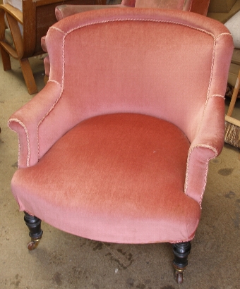 Victorian tub armchair - AWAITING RESTORATION