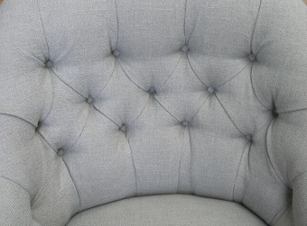 Antique Victorian deep buttoned armchair - SOLD