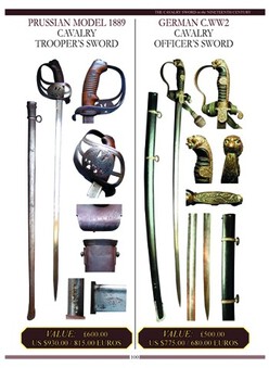 Antique Cavalry Swords of the World – A Price Guide for Collectors – Full Colour Book for Collectors