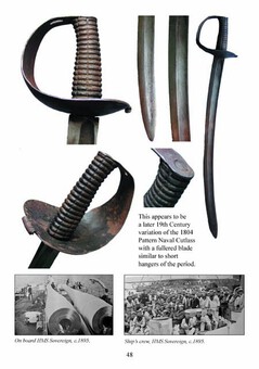Antique British 18th and 19th Century Naval Cutlasses – Full Colour Booklet for the Collector