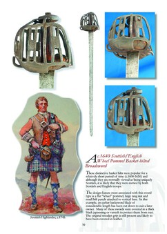 Antique The Scottish Sword 1600 – 1945 – An Illustrated History - Antique Sword Book for Collectors