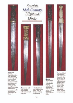 Antique Full Colour Scottish Sword Books for the Collector – SET OF FOUR