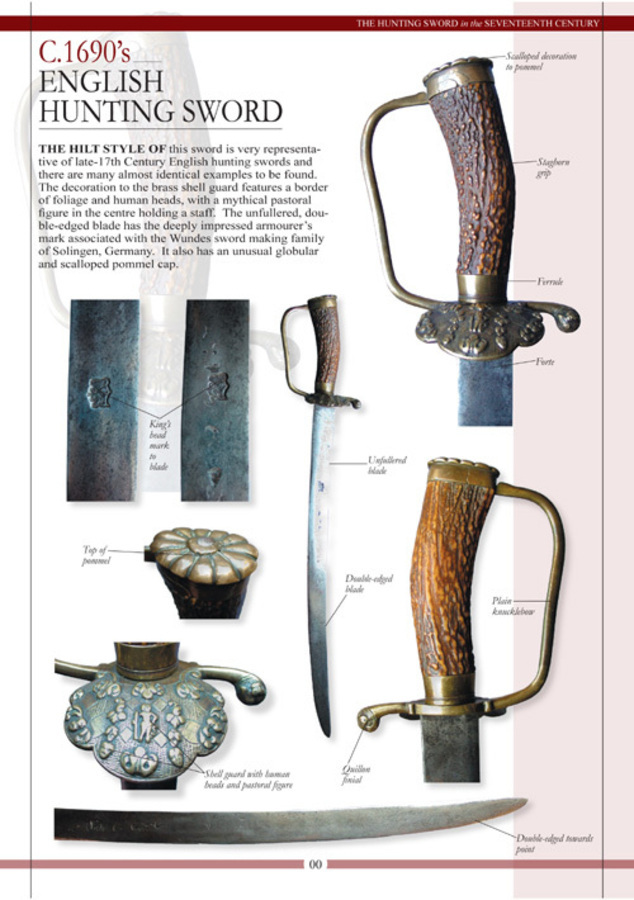 Antique The Sword in Britain – 1600-1700 – An Illustrated History – Full Colour Book