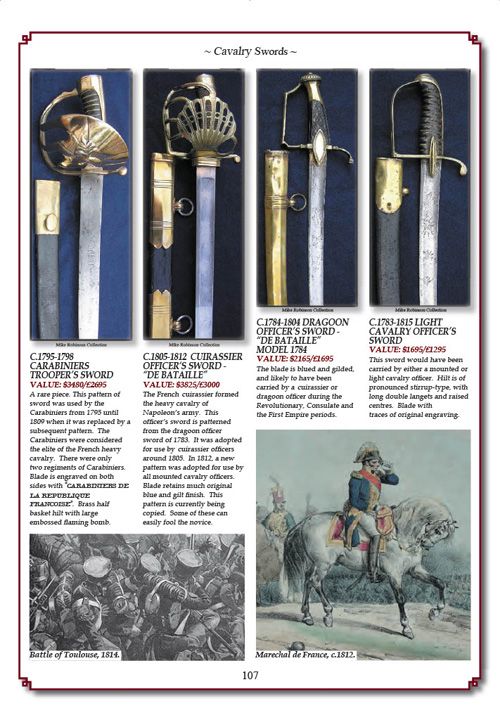 Antique World Swords 1400-1945 – An Illustrated Price Guide for Collectors 