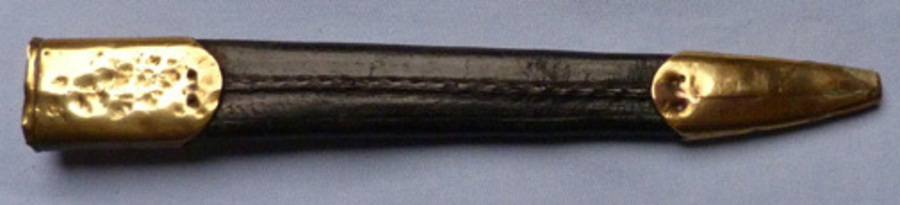 Antique 19th Century English Decorative Dagger & Scabbard