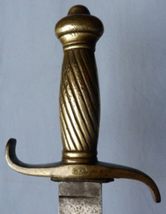 Antique Model 1852 Prussian Infantry Hanger Sword