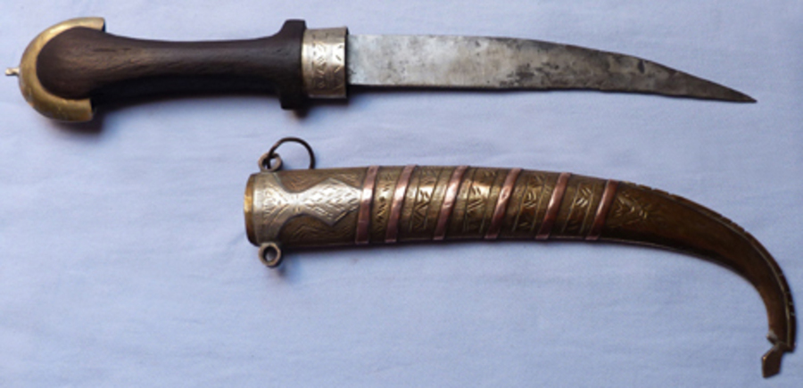 Antique/Vintage Moroccan Koumiyah Dagger #6