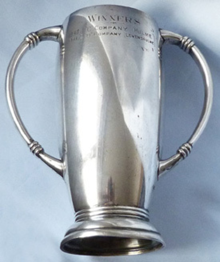 Antique WW2 British Home Guard Presentation Football Trophy – Dated 1940-42