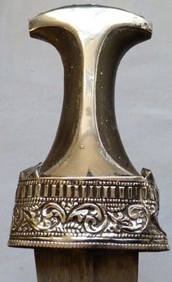 Antique C.1900’s Arab Silver-Mounted Jambiya Dagger