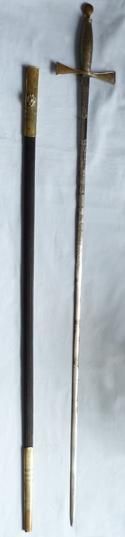 Antique C.1900’s British Masonic Sword