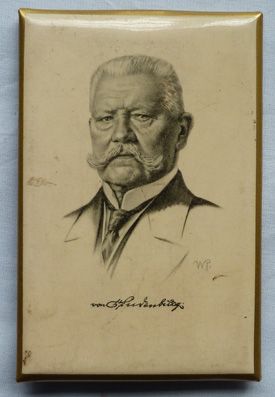 C.1920’s German President Von Hindenburg Portrait