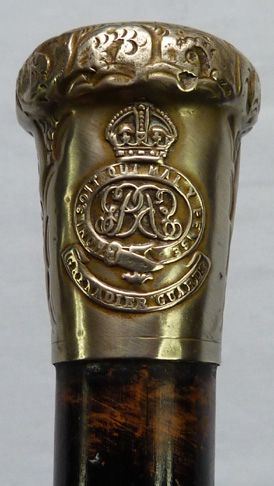 C.1900’s British Army Grenadier Guards Swagger Stick