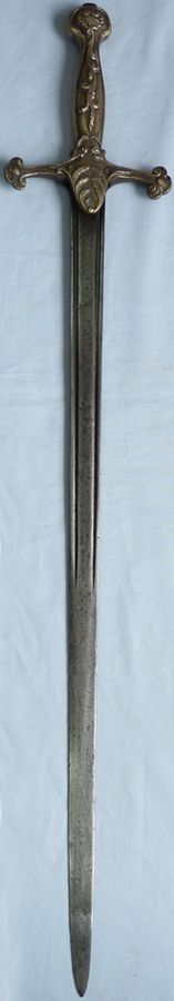 Antique C.1850 British Military Short Sword – Scottish Type Blade