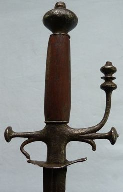 Antique Mid-17th Century English Rapier for Restoration