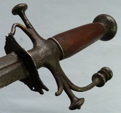 Antique Mid-17th Century English Rapier for Restoration