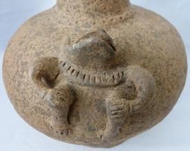 Antique Pre-Columbian Zoomorphic Clay Vessel #2