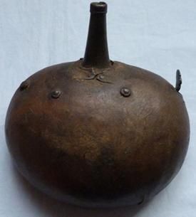 Original 19th Century Native Indian Soldier’s Powder Flask