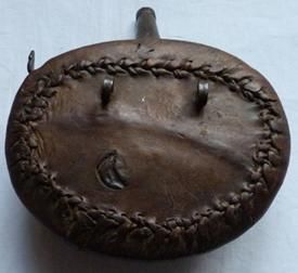 Antique Original 19th Century Native Indian Soldier’s Powder Flask