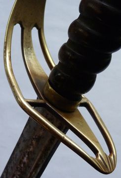 Antique C.1770’s English Infantry Officer’s Lionshead Sword