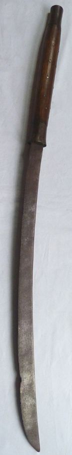 Antique Late-19th Century Burmese Dha Sword