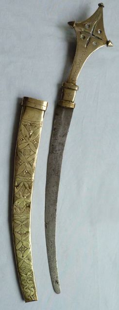 Antique C.1900’s North African Tuareg Warrior’s Dagger