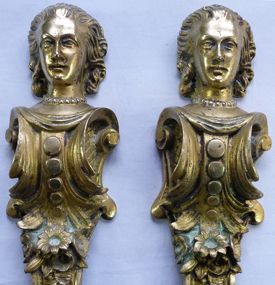 Antique Antique Late-19th Century French Ormolu Furniture Figures