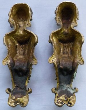 Antique Antique Late-19th Century French Ormolu Furniture Figures