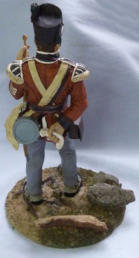 Antique British Army Napoleonic Rifle Regiment Model Figure