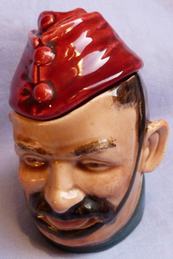 Antique British Boer War Tobacco Jar – British Soldier