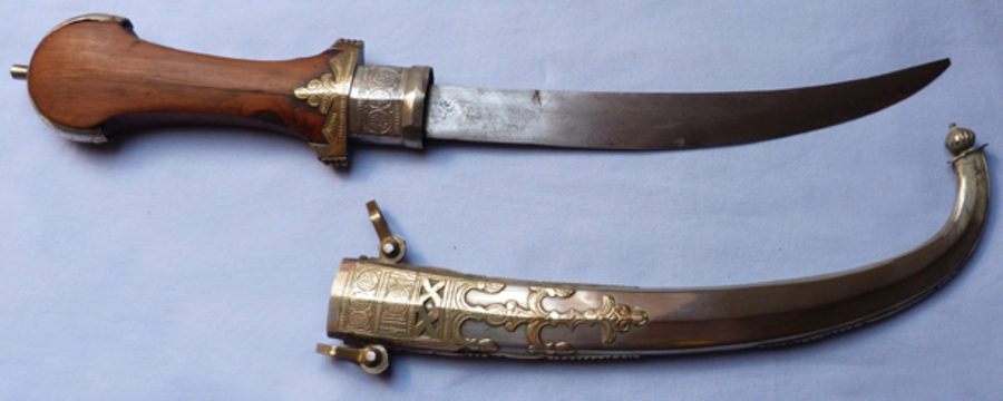 Antique Antique/Vintage Moroccan Koumiyah Dagger #3
