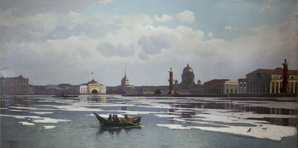 Sergeev - View of St Petersburg