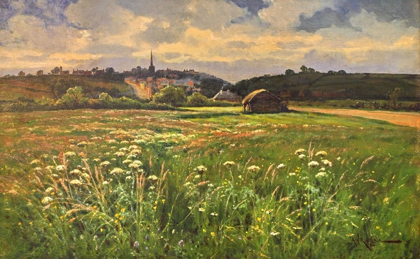 Arthur William Redgate - A summer landscape